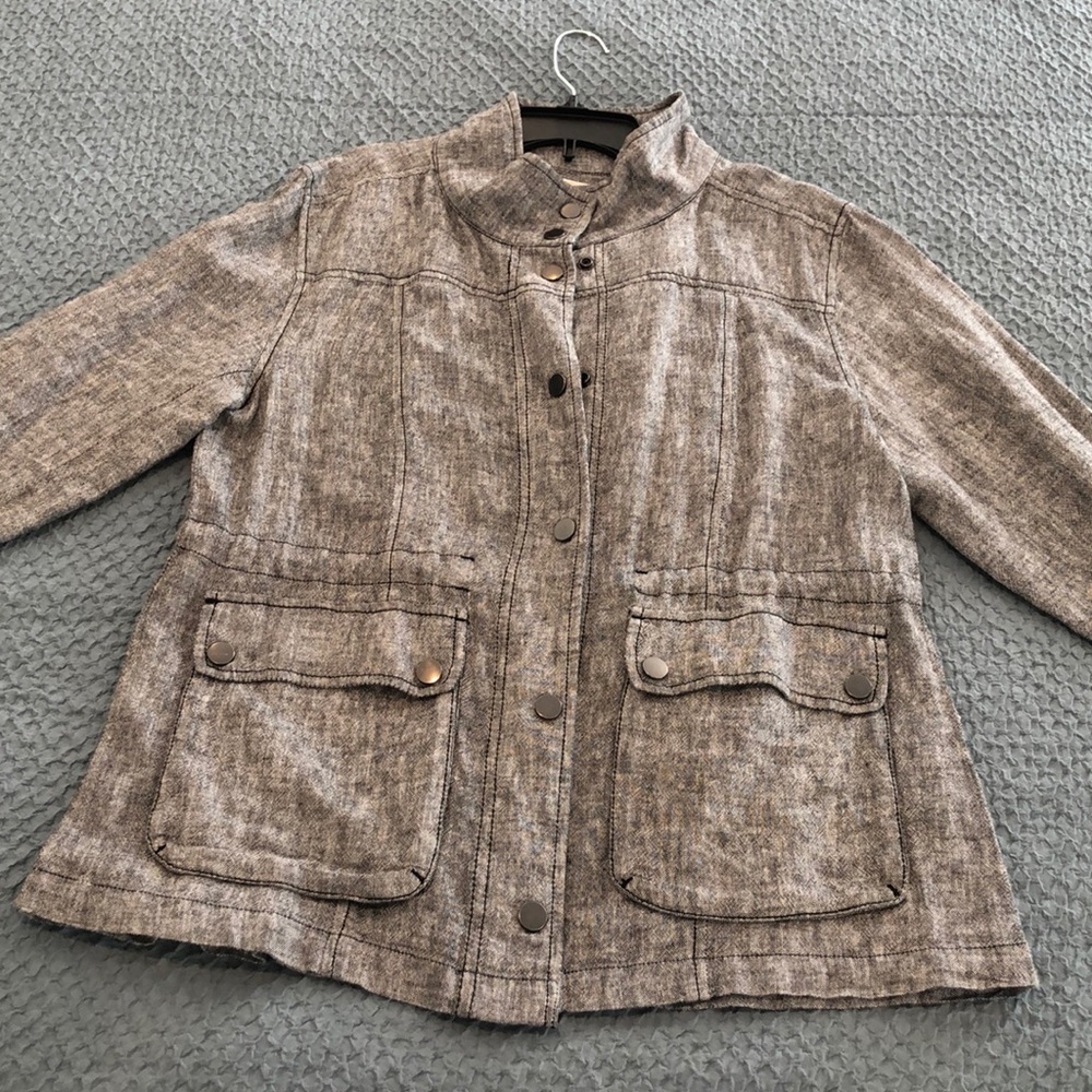 Caslon linen blend Jacket